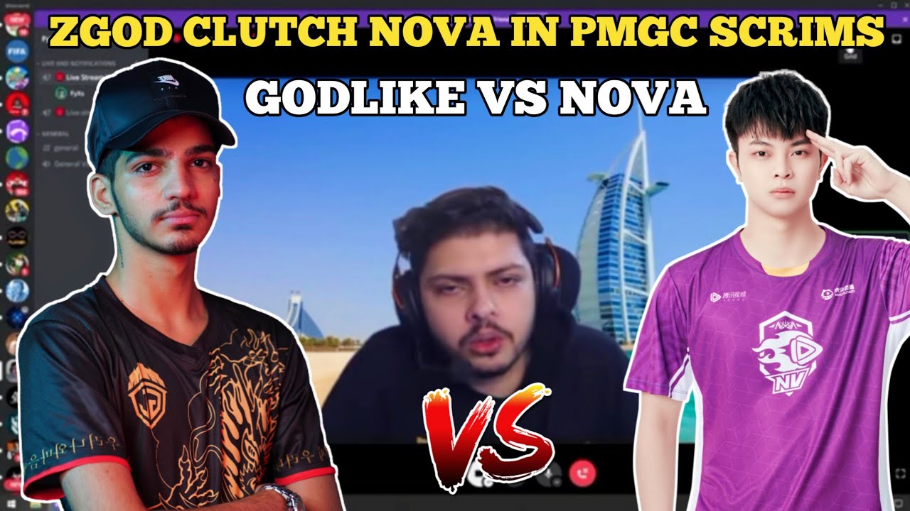 🇮🇳 Zgod Clutch Nova In Pmgc Scrims | GodLike Vs Nova In Pmgc Scrims | GodL ZGod Clutch Nova |