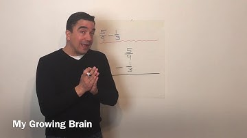 Subtracting Fractions with Unlike Denominators Example 1 / My Growing Brain