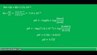 Buffer Problem: pH of buffer solution after adding acid