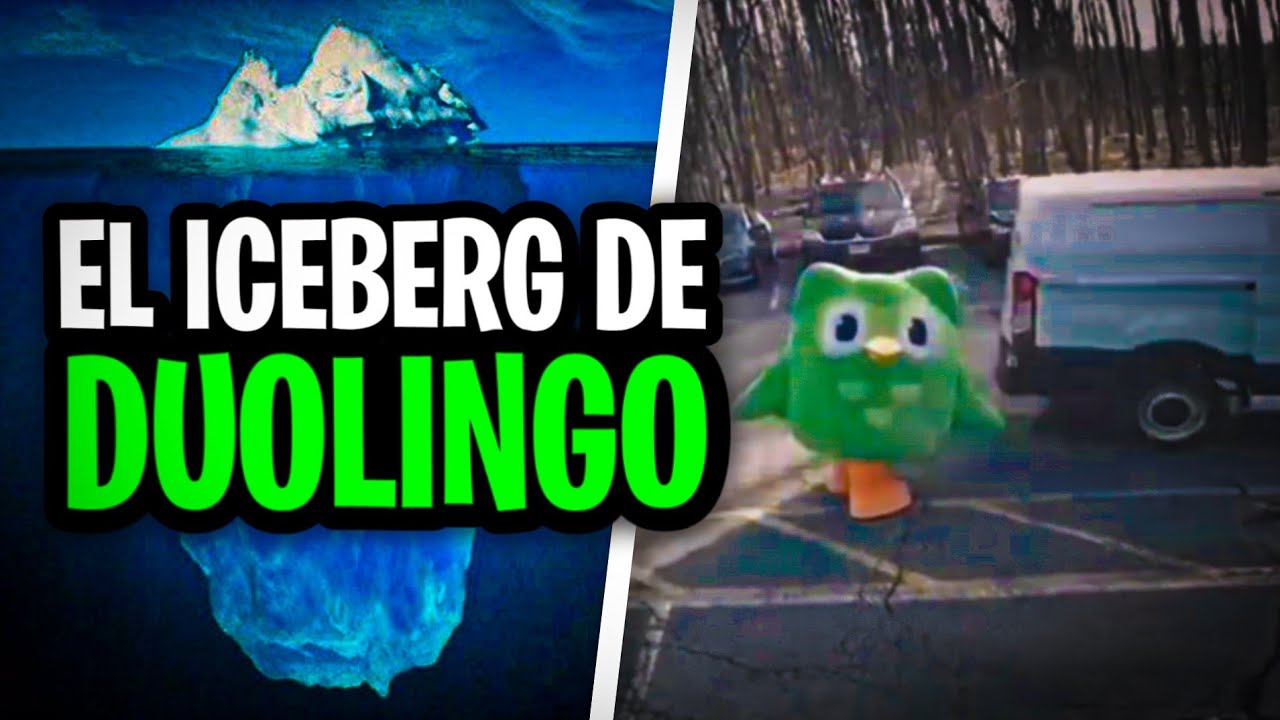 🧊¿Y si no es un Búho? EL ICEBERG DE DUOLINGO EXPLICADO🦉 (Teorías, Misterios y Curiosidades) COMPLETO