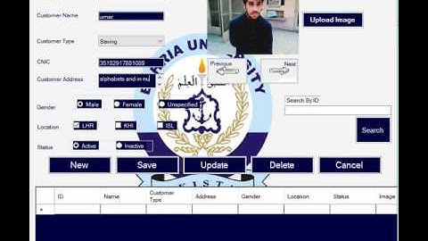 CRUD OPERATION IN DATA GRID VIEW |  C# | Get Code in Description