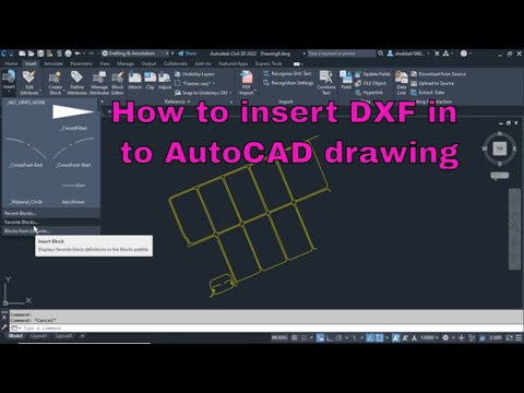 Video: Hvordan importerer jeg en DXF-fil til solidworks?