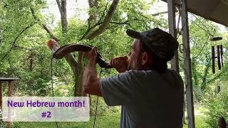 Shofar Blowing on first day of 2nd Hebrew month