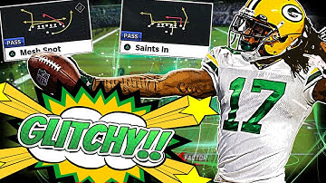 GLITCHY Setups YOU Need In Your Offense!!  (Tight Offset TE Offensive Scheme)