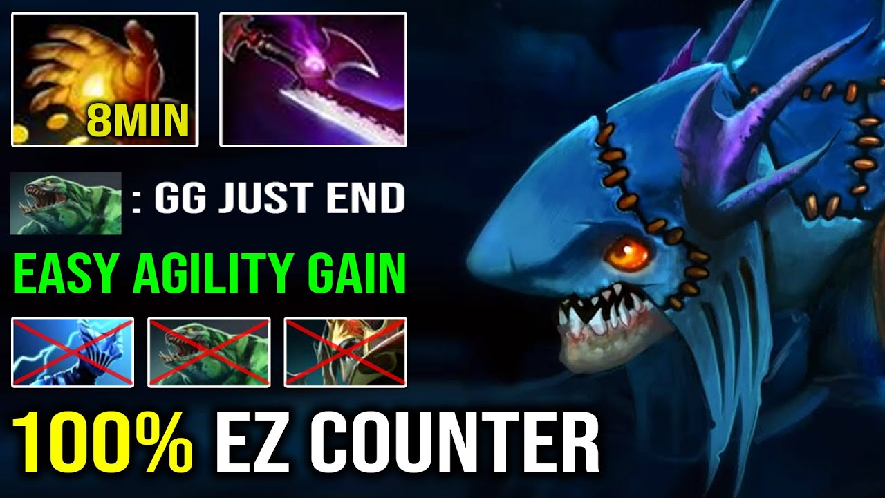 If Enemy Had Tide & Razor Just Last Pick Slark For EZ MMR | Crazy Agility Buff 1st Item Midas DotA 2