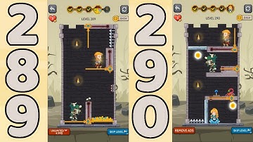 How to Loot - Pin Pull & Hero Rescue Level 289 & 290