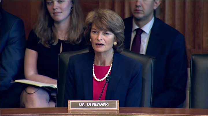 Senator Murkowski's Closing Statement for Tara Sweeney's Nomination Hearing