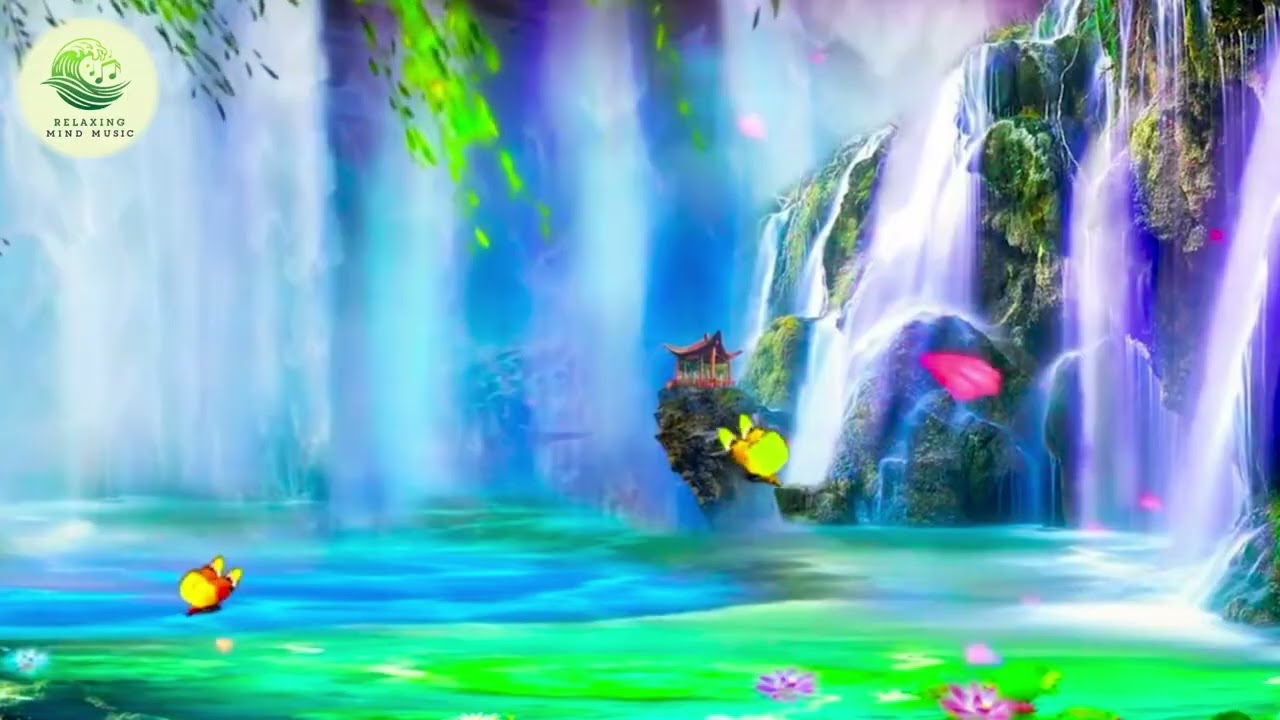 Deep Ambient Relaxation 🌙 Misty Forest, Ocean Calm & Night Soundscape