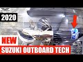 2020 Miami International Boat Show - Suzuki Outboards DF300B, Concept DF115, DF140, DF90AWQH Cargo.
