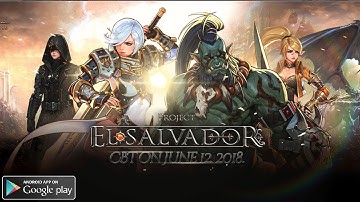 MMORPG Project El Salvador Gameplay Android 2nd Beta Test