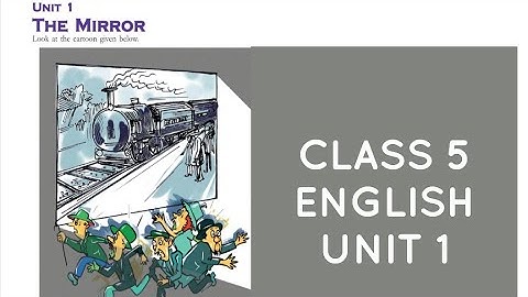 Kerala Syllabus Class 5 ENGLISH UNIT 1  #THE MIRROR