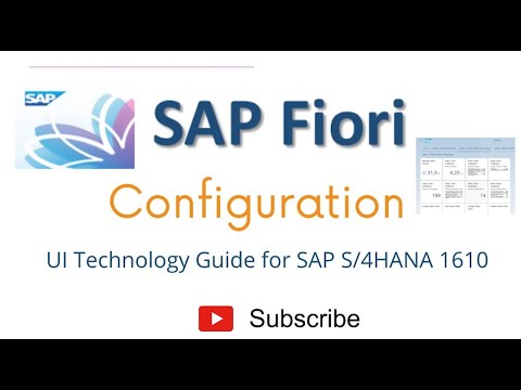 SAP Fiori Configuration Step by Step