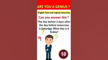 Can you answer this? | Logical Reasoning questions | Riddles | Logical riddles with answers