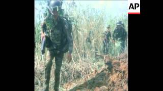 UPITN 8 10 71 SOUTH VIETNAMESE TROOPS OPERATE IN CAMBODIA