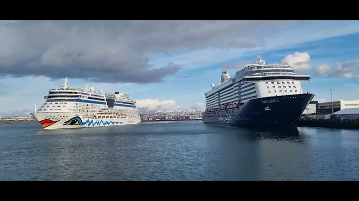 Big #Cruiseship leaving #Reykjavik last night, and...