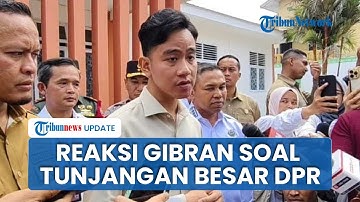 Wapres Gibran Irit Bicara Dicecar Tunjangan DPR Fantastis, Beda Reaksi soal Wakil Rakyat Asyik Joget