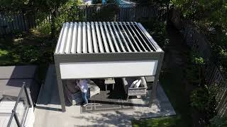 Aluminum Pergola KIT 10' by 12' Client Testimonial