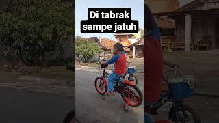 Jatuh dari sepeda#shorts