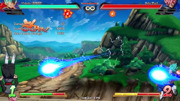 DBFZ 1.25 Vegeta Blue Ki Blast Snipe 100% Combo