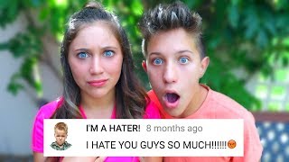 READING MEAN HATE COMMENTS!