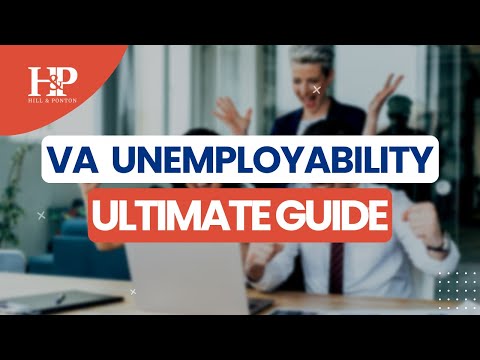 The Ultimate VA Unemployability Guide | Back Door to 100% Rating!