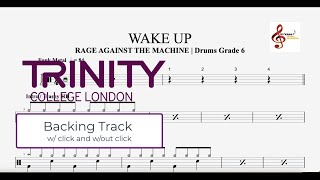 Wake Up -Trinity Rock & Pop Drums Grade 6 | BACKING TRACK
