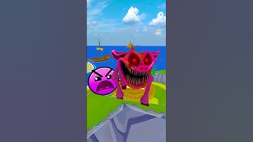 COMPARISON FIRE IN THE HOLE GEOMETRY DASH VS ZOONOMALY VS POPPY PLAYTIME IN GARRY