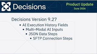 Decisions 9.28 Release Update