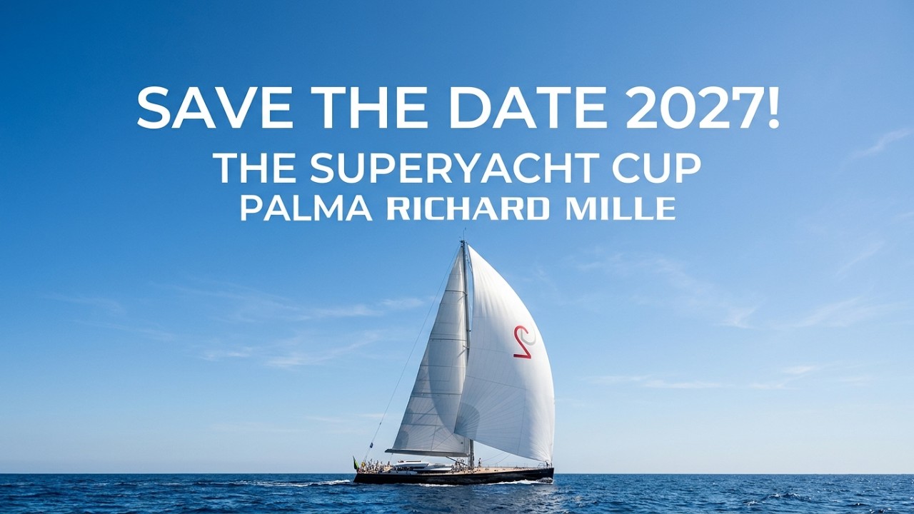 ⁣Save the Date 2027: The Superyacht Cup Palma Richard Mille