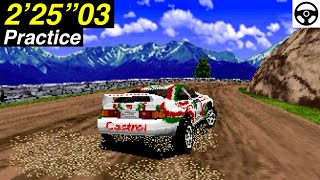 Forest  2 Laps (2'25'03) [SS/NTSCU] SEGA RALLY CHAMPIONSHIP (PLUS/NETLINK EDITION)