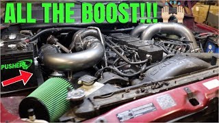 12 VALVE CUMMINS GETS COMPOUND TURBOS