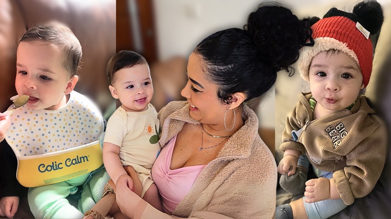 6 MESES DO PEDRO ! COMEÇOU A COMER PAPINHA !