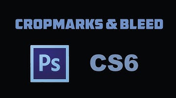 Adobe Photoshop CS6 Cropmarks & Bleed Tutorial (Mac)