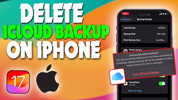 how to delete iCloud backup on iPhone | TECH ON |