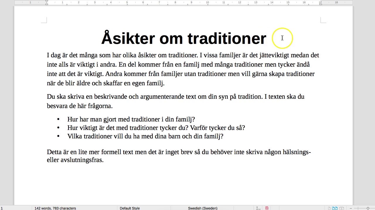 Skriftlig Fardighet Svenska For Invandrare