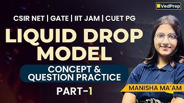 Liquid Drop Model | Concept & Question Practice (Part–1) | CSIR NET, GATE, IIT JAM Physics | VedPrep