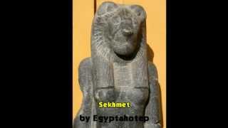 Egypt 239 - Anat Pakhet Sekhmet Egyptian Goddesses Ix By Egyptahotep