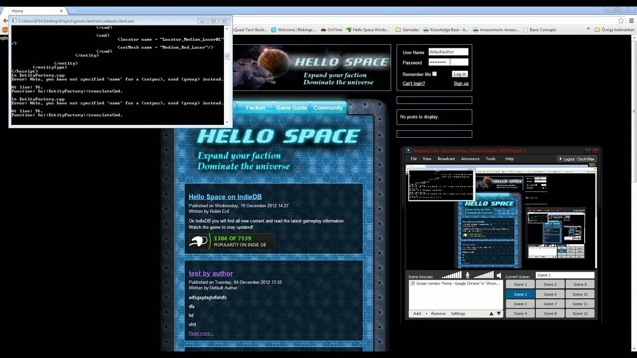 First glance at Hello Space - YouTube