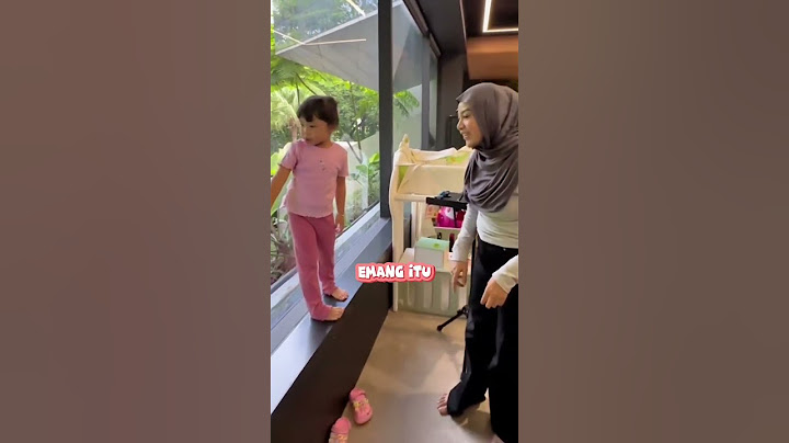 AMEENA DIDN'T TAKE A NAP WAITING FOR SUROH WHO WAS BACK FROM THE VILLAGE #ameena #aurelhermansyah...