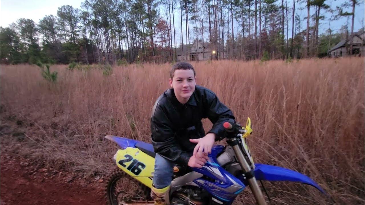 kids Dirtbike hot lap yz250f How fast will go on this bike? YouTube
