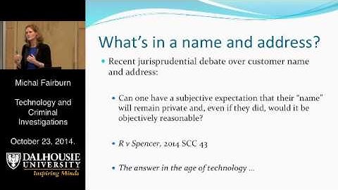 Technology and Criminal Investigations