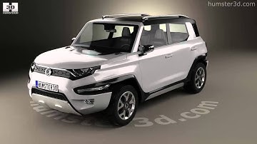 SsangYong XAV-Adventure 2018 3D model by 3DModels.org
