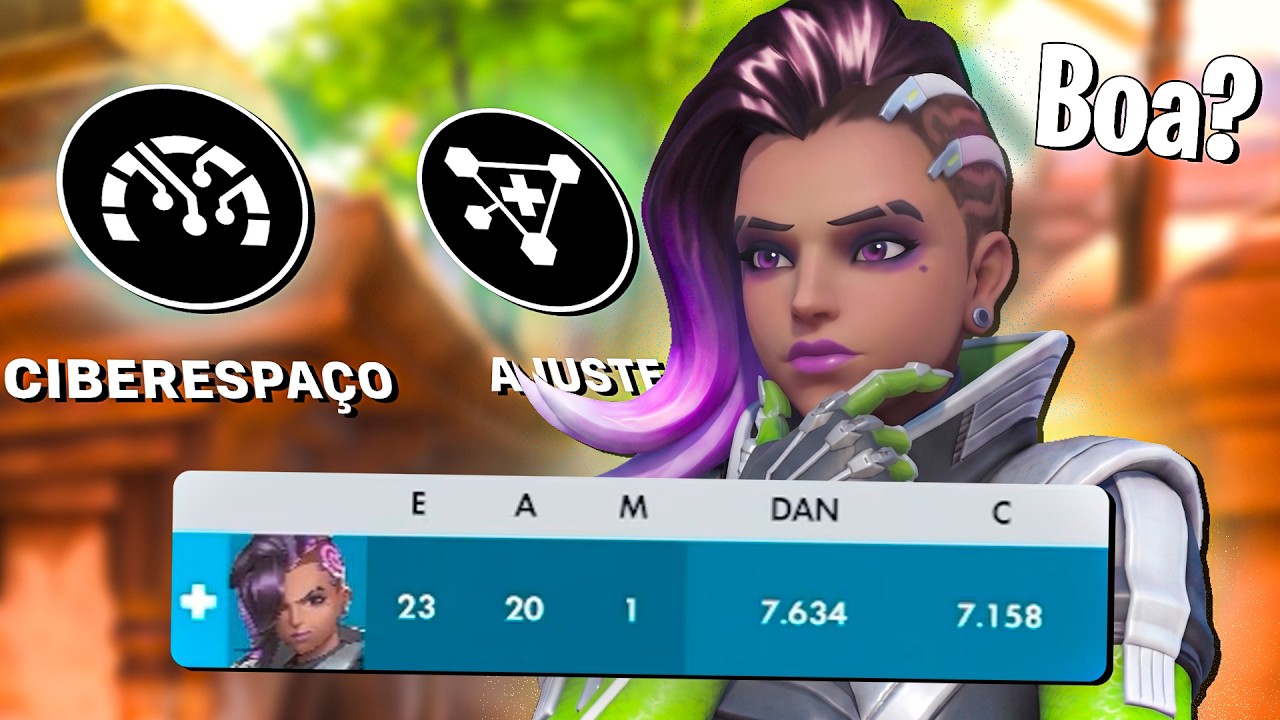 SOMBRA VIROU UM SUPORTE INSANO! | Overwatch
