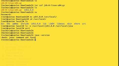 How to Install Java SE / JDK on CentOS Linux