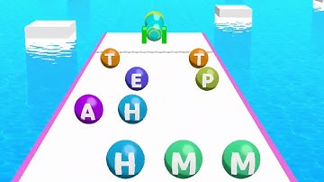 ABC Run - 2048 Alphabet Runner ! Levels Gameplay android,ios Part 41