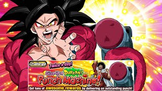 This Dokkan Battle event used to have the hardest mission to clear! 77 Million damage! Punch Machine