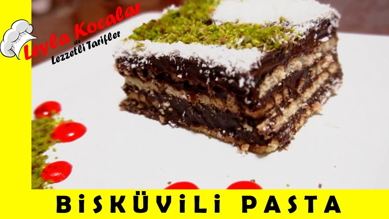 Kolay Bisküvili Pasta Yapımı YouTube