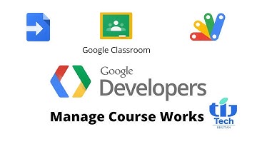 Classroom API Manage Course Works