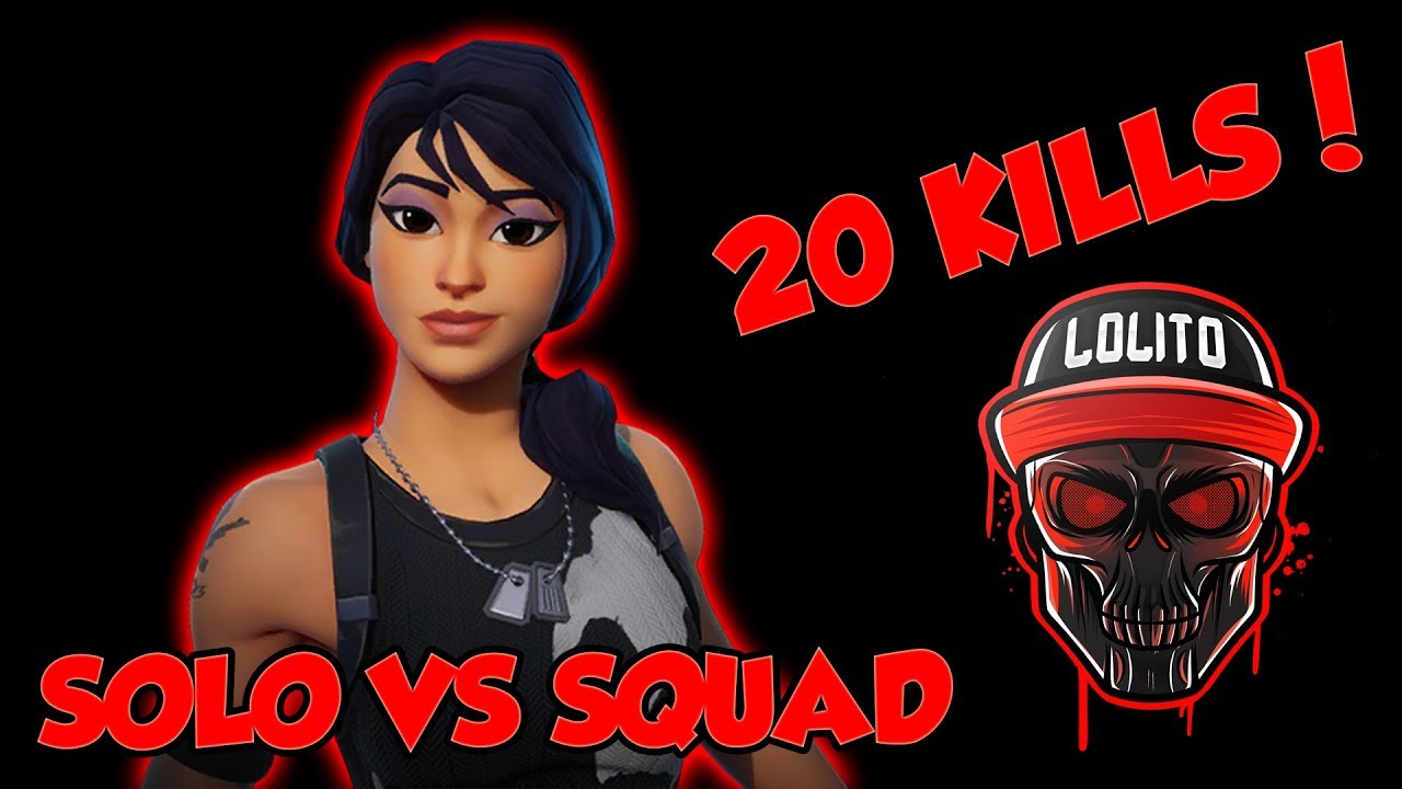 💀 ¡SOLO vs SQUAD, 20 KILLS WIN! #7 💀 ~ FORTNITE