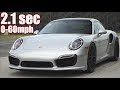 Porsche Turbo 0-60 in 2.1 Seconds BRUTAL Launch & 147MPH in 9 Sec! - Best All Around Sports Car?
